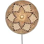 Good&Mojo - Applique Andros - Naturel/Blanc - Ø45cm