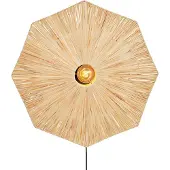 Good&Mojo - Applique Panama - Naturelle - 65x7x65cm