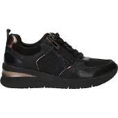 Tamaris Baskets basses or rose / noir