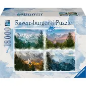 Ravensburger Puzzle Château de Conte de Fées en 4 Saisons - 10.000 à 54.000 pièces