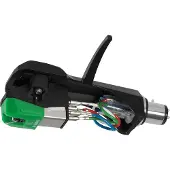 Audio-Technica Cellule Stéréo Elliptique Série VM95 avec porte-cellule AT-HS6