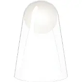 Foscarini Applique Murale , Satellight G9, dimmable, Transparent, Salon / séjour, Verre, Design