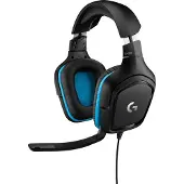 Logitech Casque gaming 7.1 surround sound G432 - Noir