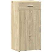 vidaXL Sideboard Chêne Sonoma 45x42,5x93 cm Matériau dérivé du bois