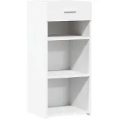 vidaXL Sideboard Blanc 40x42,5x93 cm Bois composite
