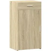 vidaXL Sideboard chêne Sonoma 50x42,5x93 cm Matériau dérivé du bois