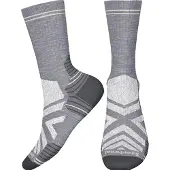 Smartwool Chaussettes Smartwool Femme Randonnée Hike Zero Cushion Crew Light Gray-S