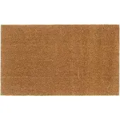 vidaXL Tapis de porte naturel 90x150 cm fibre de coco touffeté
