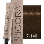 Schwarzkopf Professional Igora Royal Absolutes Coloration permanente 60 ml 7-140