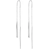 Lucardi Boucles d'oreilles argent