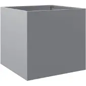 vidaXL Jardinière argenté 42x40x39 cm acier galvanisé