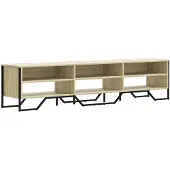 vidaXL Armoire TV Chêne Sonoma 180x34x41 cm Bois composite