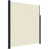 vidaXL Pare-brise extensible 220 x 500 cm crème