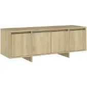 vidaXL Armoire TV Chêne Sonoma 120x30x40,5 cm Matériau dérivé du bois