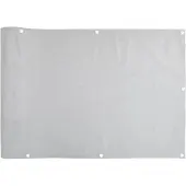 vidaXL Pare-vue balcon Gris 400x120 cm PVC