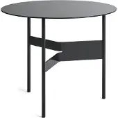 HAY Shim Table Basse Black | Ø 54 cm