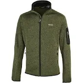 Regatta Veste en polaire 'Newhill' vert foncé / noir / blanc