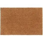 vidaXL Tapis de porte naturel 65x100 cm fibre de coco touffeté