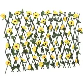 vidaXL Treillis avec lierre artificiel 5 pcs. Extensible 180x60 cm