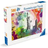 Ravensburger Puzzle Carte postale de New York - 500 à 999 pièces
