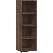 vidaXL Highboard brun imitation chêne 40x41x124 cm Matériau dérivé du bois