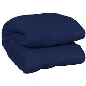 vidaXL Couverture lestée Bleu 235x290 cm 11 kg Tissu