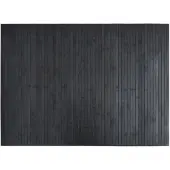 vidaXL Tapis rectangulaire gris 70x100 cm bambou