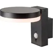 V-TAC VT-1147 23016 Applique murale solaire 5.5 W blanc chaud noir (220 lm, IP54)
