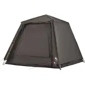 vidaXL Tente de pêche 4 personnes brune Quick Release