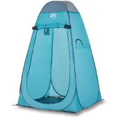 vidaXL Tente de protection visuelle bleue Pop-Up étanche à l'eau