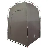 vidaXL Tente de douche brune imperméable