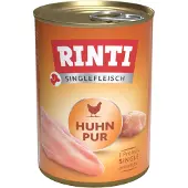 Rinti Singlefleisch Chicken Pure - poulet monoprotéinée - 12 x 400 g