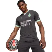 Puma Maillot 'AC Milan 24/25' gris / menthe / blanc