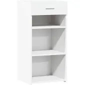 vidaXL Sideboard Blanc 45x42,5x93 cm Bois composite