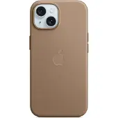 Apple iPhone 15 FineWoven Back Cover avec MagSafe Taupe