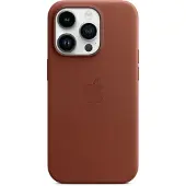 Apple Coque Leather MagSafe pour iPhone 14 Pro Max - Umber