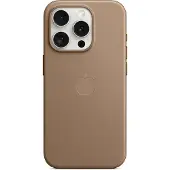 Apple iPhone 15 Pro FineWoven Back Cover avec MagSafe Taupe