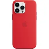 Apple Coque en silicone MagSafe iPhone 14 Pro Max - Red