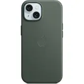 Apple iPhone 15 FineWoven Back Cover avec MagSafe Chêne Vert
