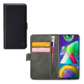 Mobilize Porte-monnaie classique Gelly (Samsung Galaxy M21), Coque pour téléphone portable, Noir