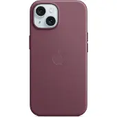 Apple iPhone 15 FineWoven Back Cover avec MagSafe Mûre