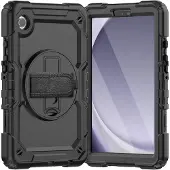 Just in Case Samsung Galaxy Tab A9 Full Body Case Noir