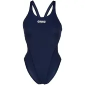 Arena Team Tech Solid Swimsuit Bleu FR 32 Femme