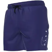 Nike Maillot de bain de sport bleu marine / blanc