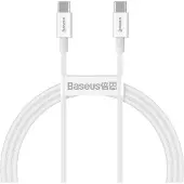 Baseus Superior Series Câble Usb-C vers Usb-C, 100W, 1M (Blanc)