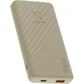 Xtorm Go 2 Solar Batterie Externe avec Charge Rapide 10 000 mAh et Lampe de Poche Noir