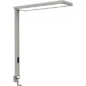 MAUL lampe à poser MAULsenja LED 2.700 - 5.700 K dimmable pied à pince 121 cm argent