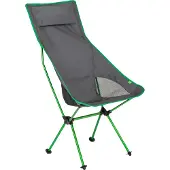 Highlander Chaisse de camping Ayr Rest Tall Folding