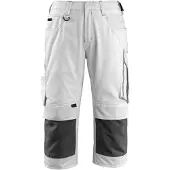 Mascot Unique 14149 Hanging Pockets 3/4 Pants Blanc 54