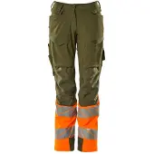 Mascot Accelerate Safe 19178 Work Pants Vert 52 / 32 Femme
